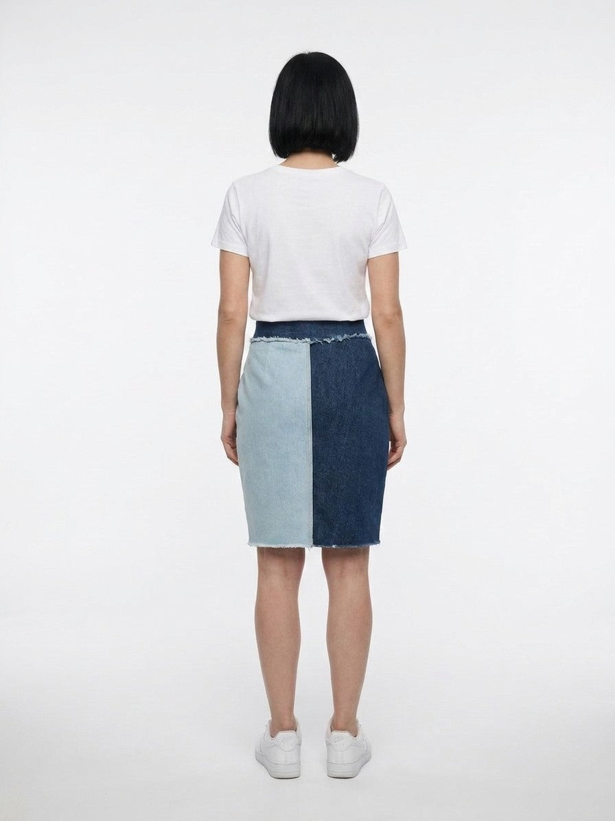 Dolce & Gabbana Mehrfarbiger Jeansrock