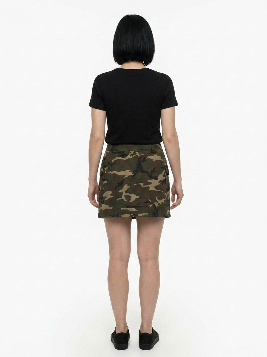Dolce & Gabbana Mehrfarbiger Minirock aus Baumwolle