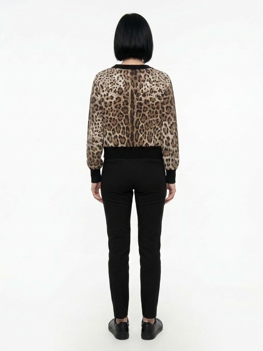 Dolce & Gabbana Mehrfarbiger Baumwollpullover
