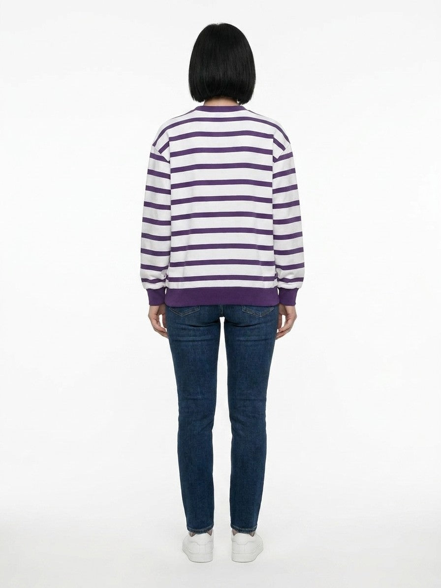 Dolce & Gabbana Zweifarbiger Baumwollpullover