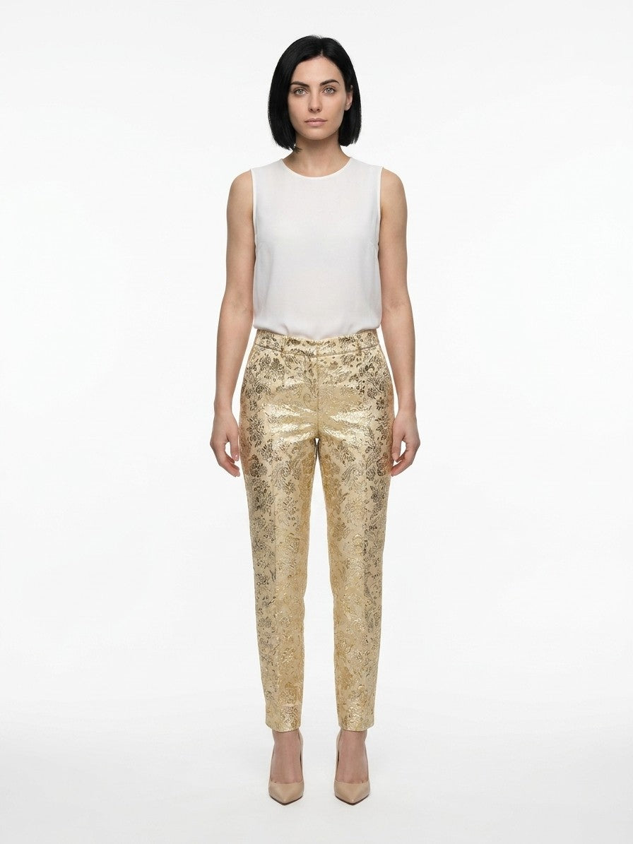 Dolce & Gabbana Mehrfarbige Freizeithose aus Polyamid