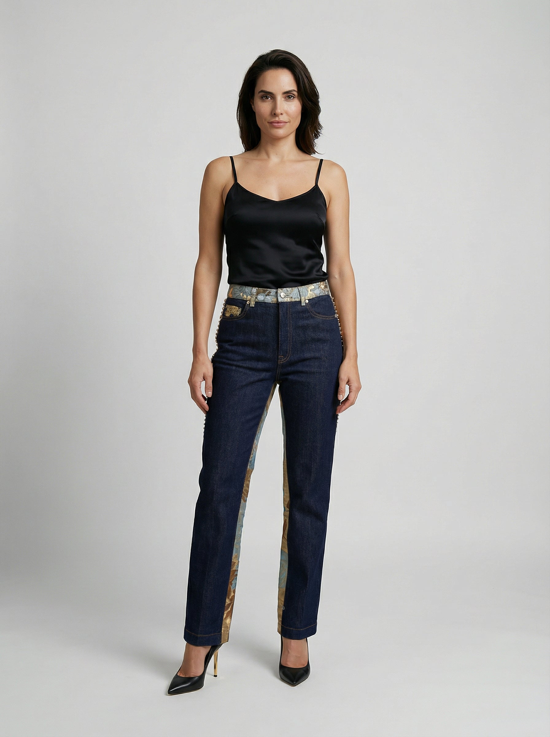 Dolce & Gabbana Blaue Baumwolljeans Denim