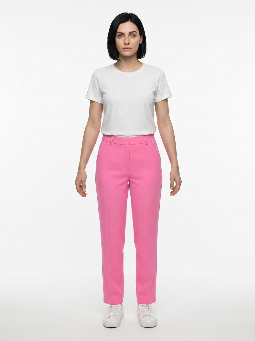Dolce & Gabbana Pinke Freizeithose aus Elastan