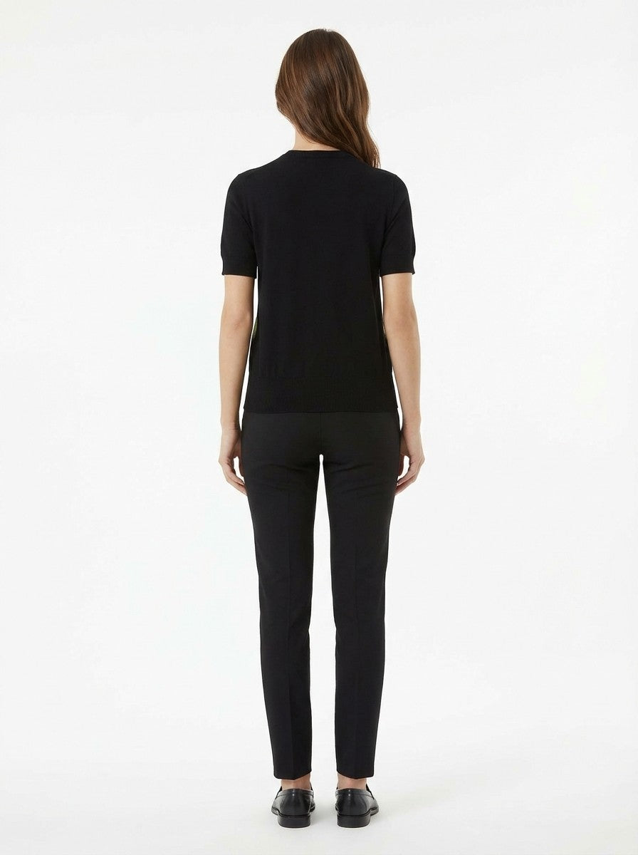 Dolce & Gabbana Mehrfarbiges Seiden-T-Shirt