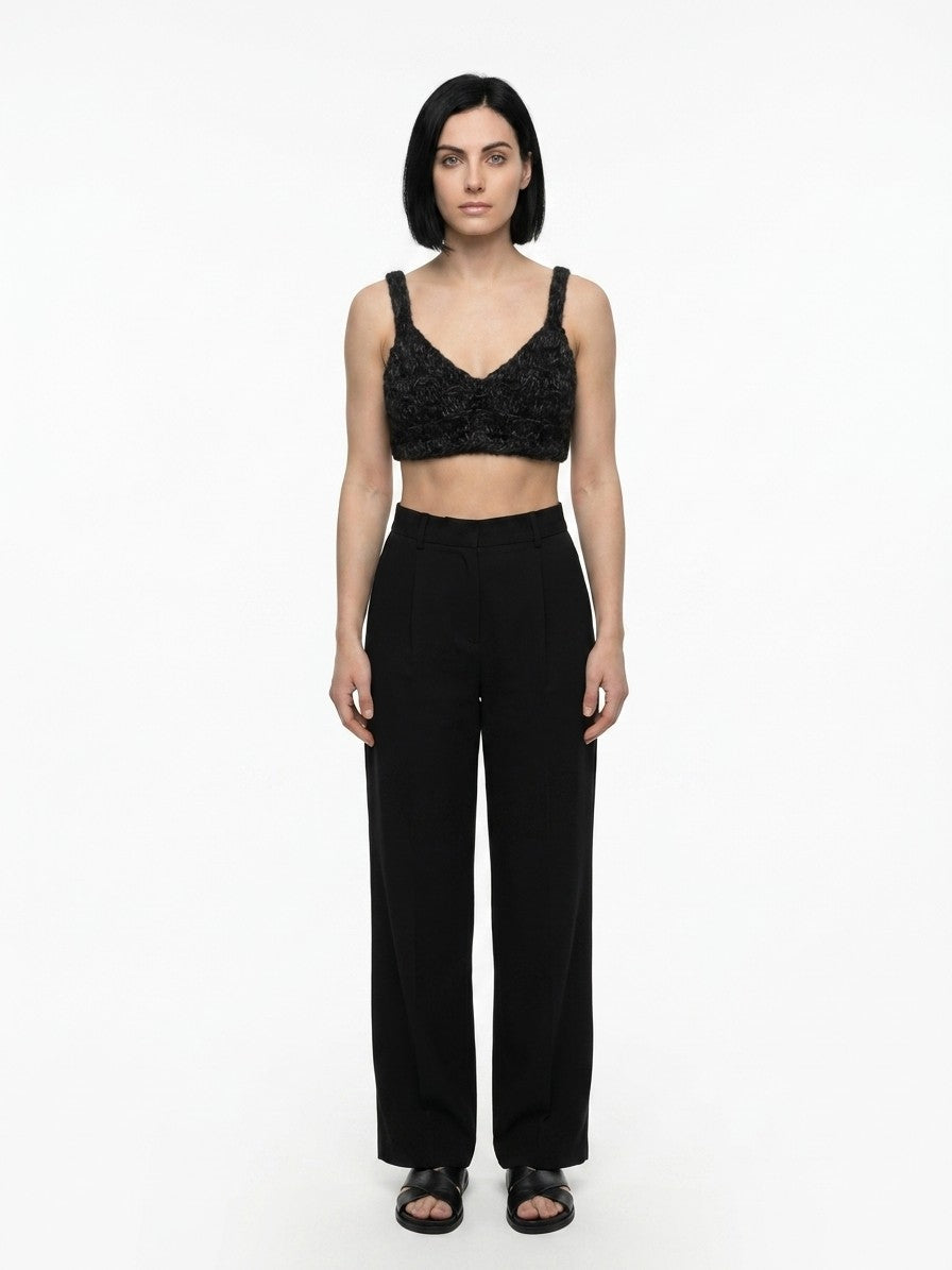 Dolce & Gabbana Mehrfarbige Marabou-Tanktops