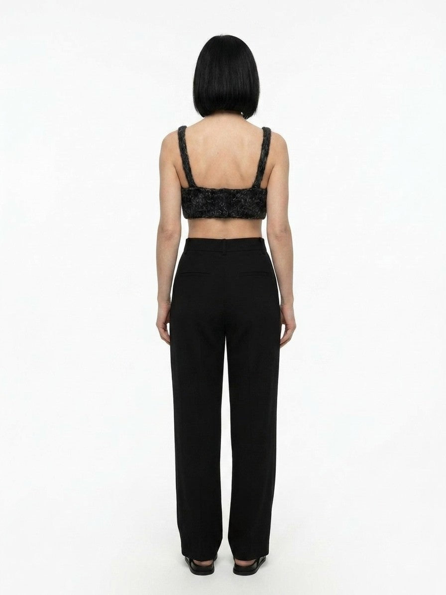 Dolce & Gabbana Mehrfarbige Marabou-Tanktops
