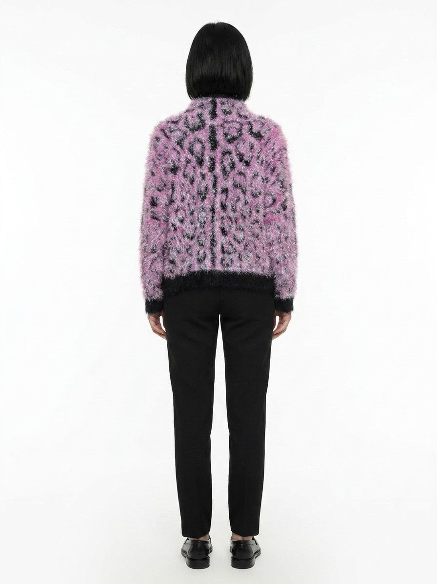 Dolce & Gabbana Blaues Sweatshirt aus reiner Schurwolle