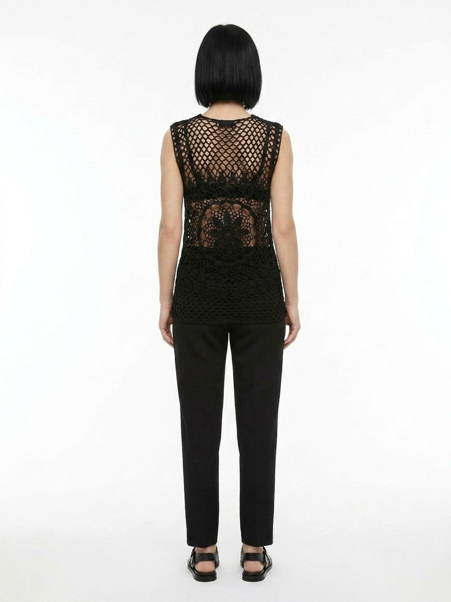 Dolce & Gabbana Schwarzes Baumwoll-T-Shirt