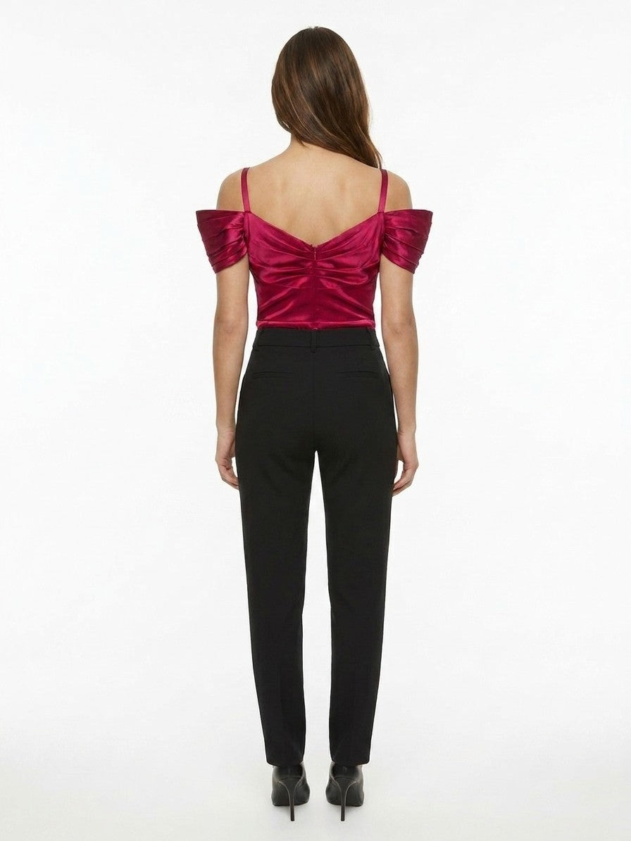 Dolce & Gabbana Pinkes Seiden-T-Shirt