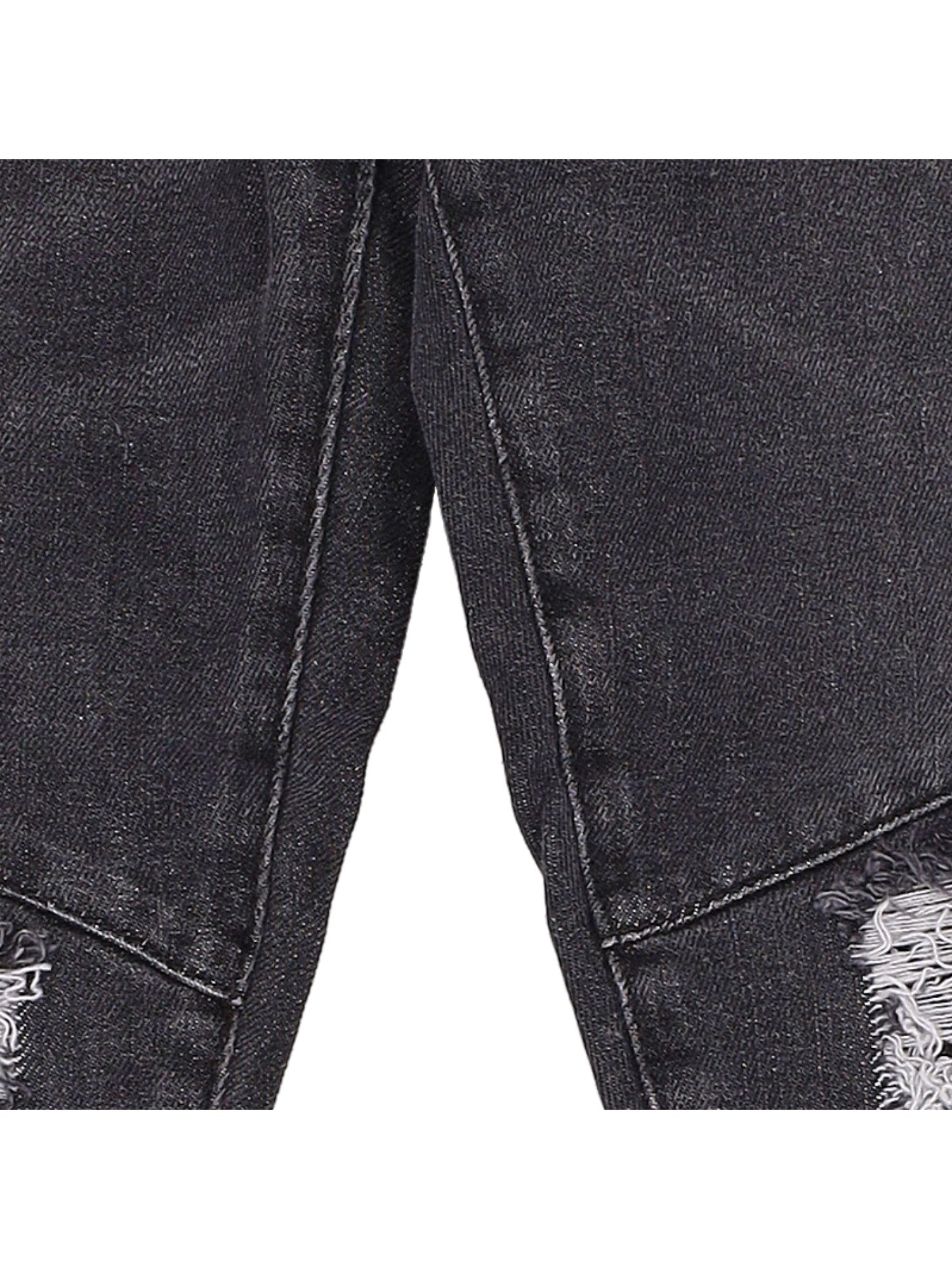 Balmain Schwarze Baumwoll-Jeans im Slim Fit