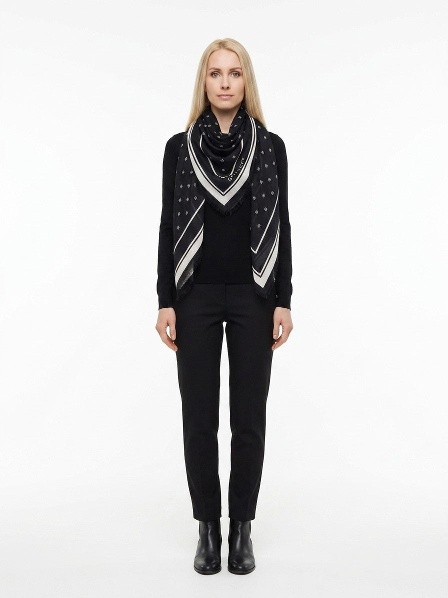 Givenchy Zweifarbiger Kaschmirschal