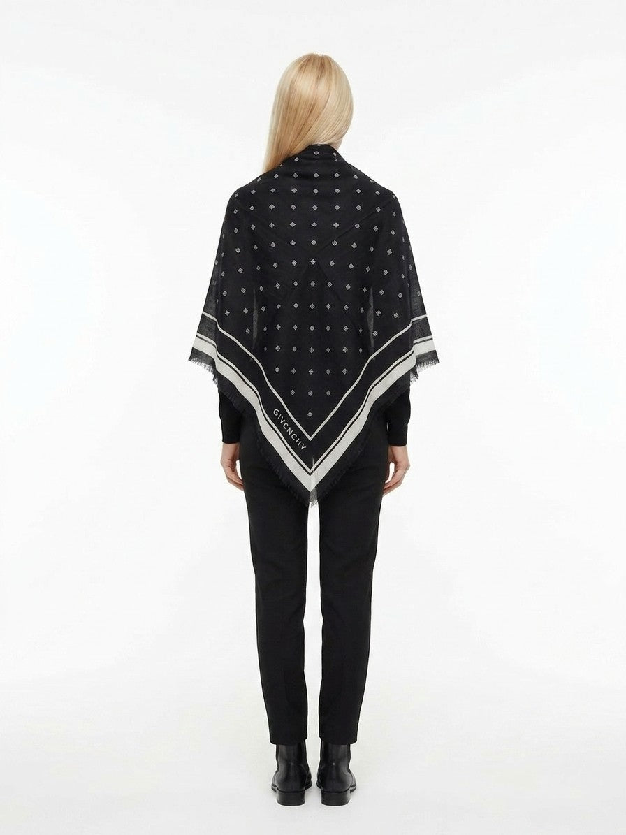 Givenchy Zweifarbiger Kaschmirschal