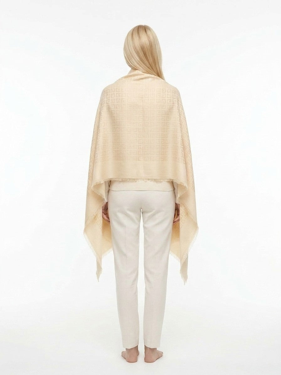 Givenchy Beiger Seidenschal