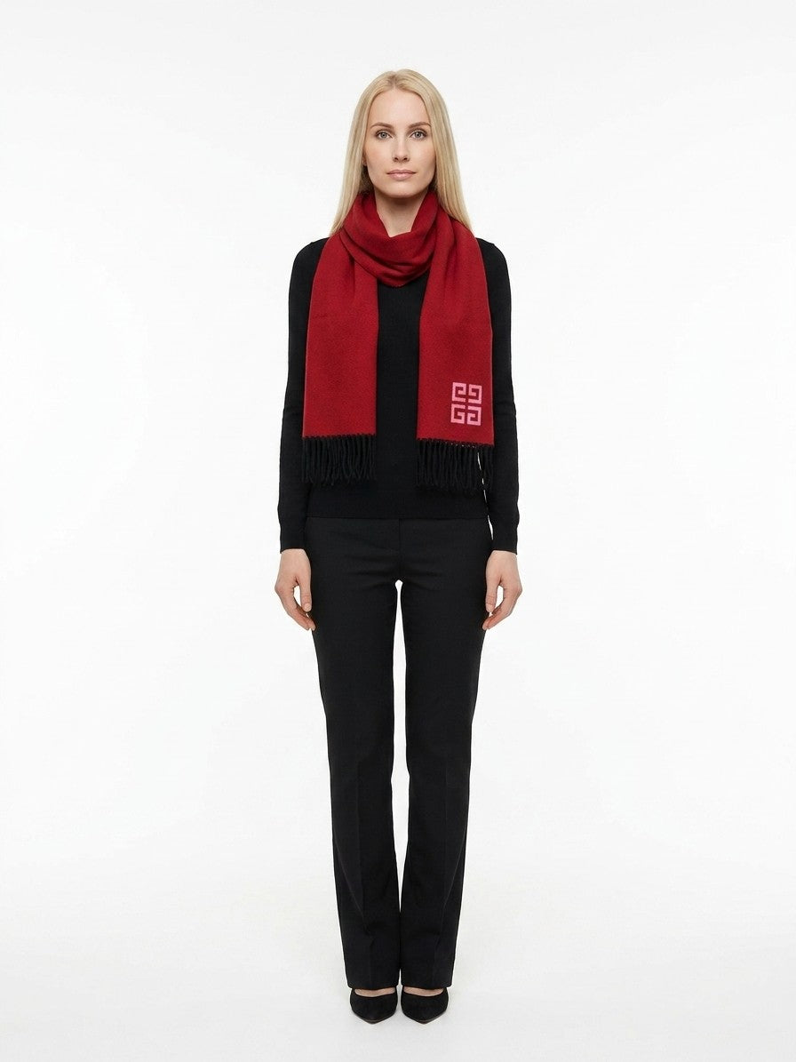 Givenchy Zweifarbiger Wollschal