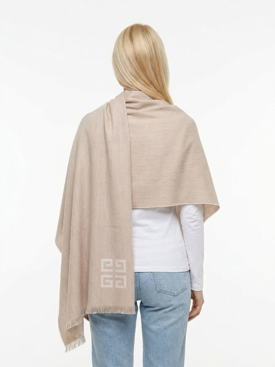 Givenchy Zweifarbiger Wollschal