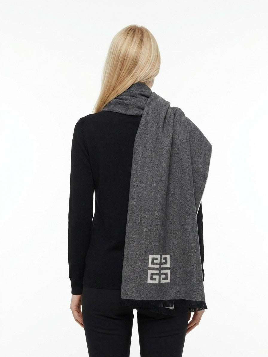 Givenchy Zweifarbiger Wollschal