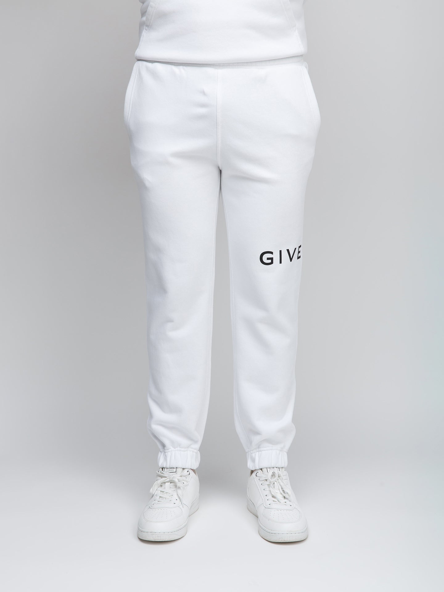 Givenchy Weiße Baumwoll-Jogginghose (Trainingshose)