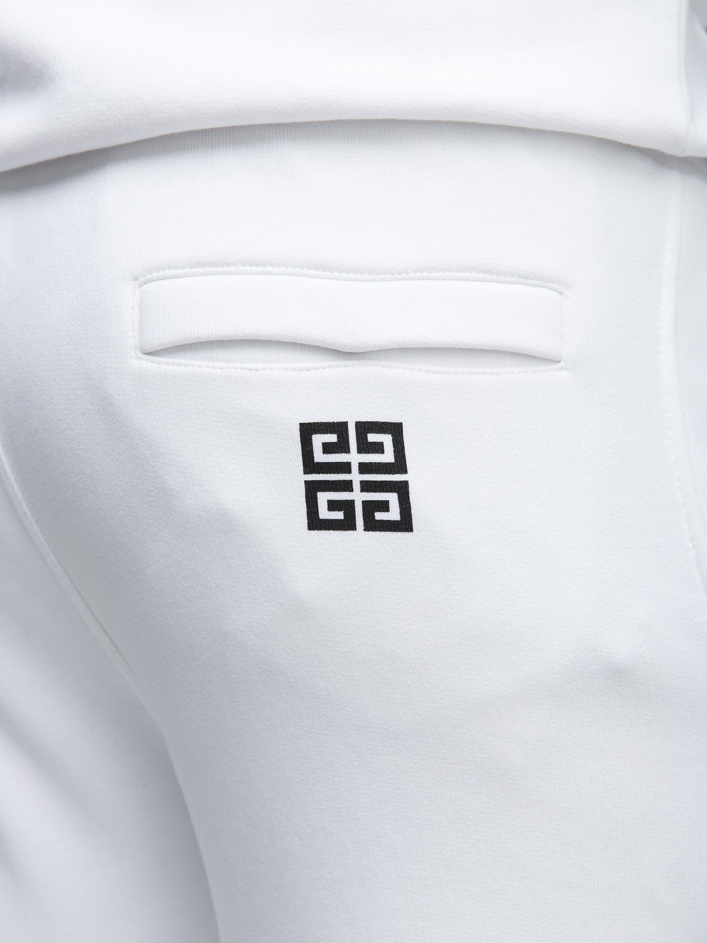 Givenchy Weiße Baumwoll-Jogginghose (Trainingshose)