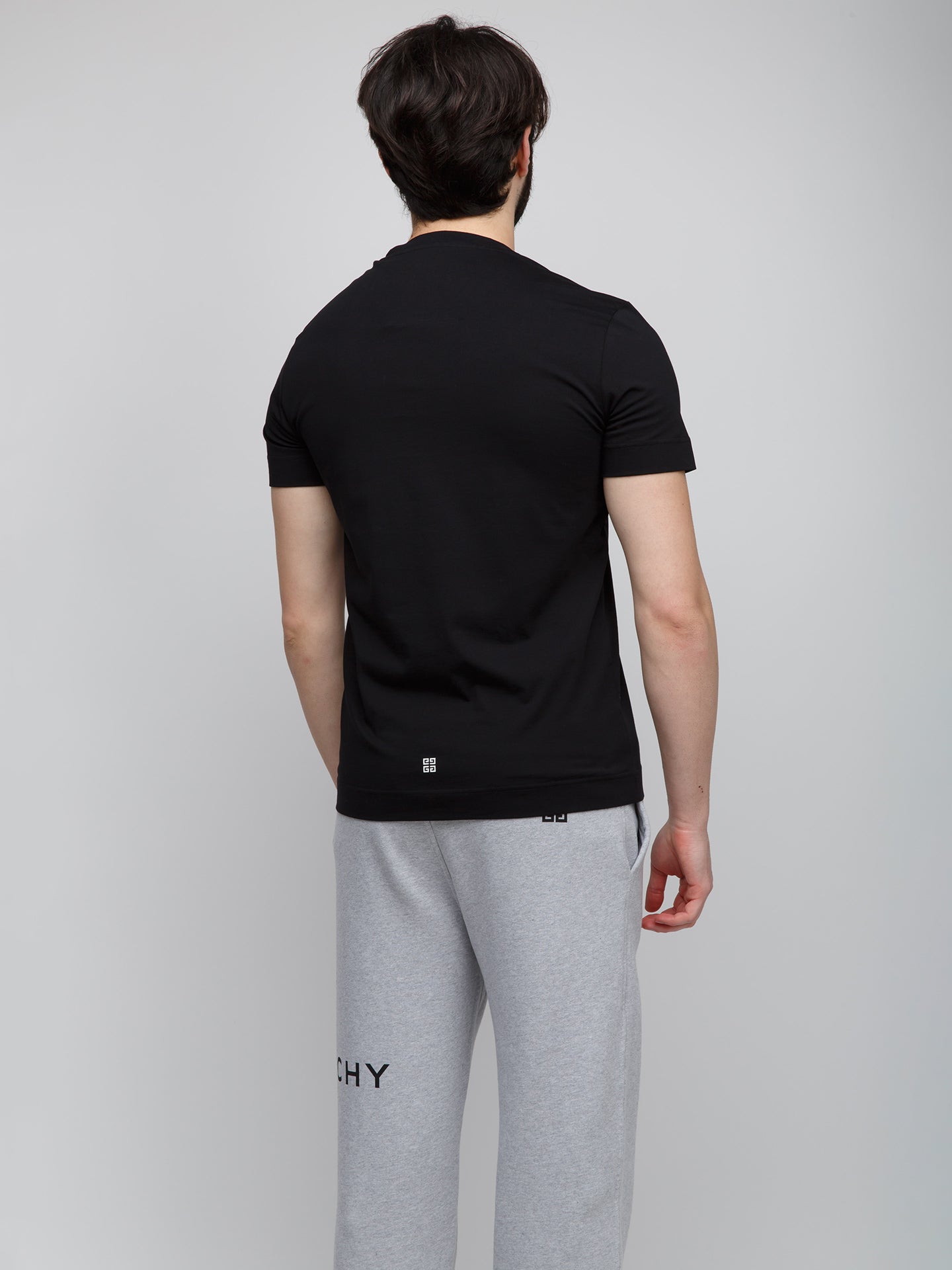 Givenchy Schwarzes Baumwoll-T-Shirt