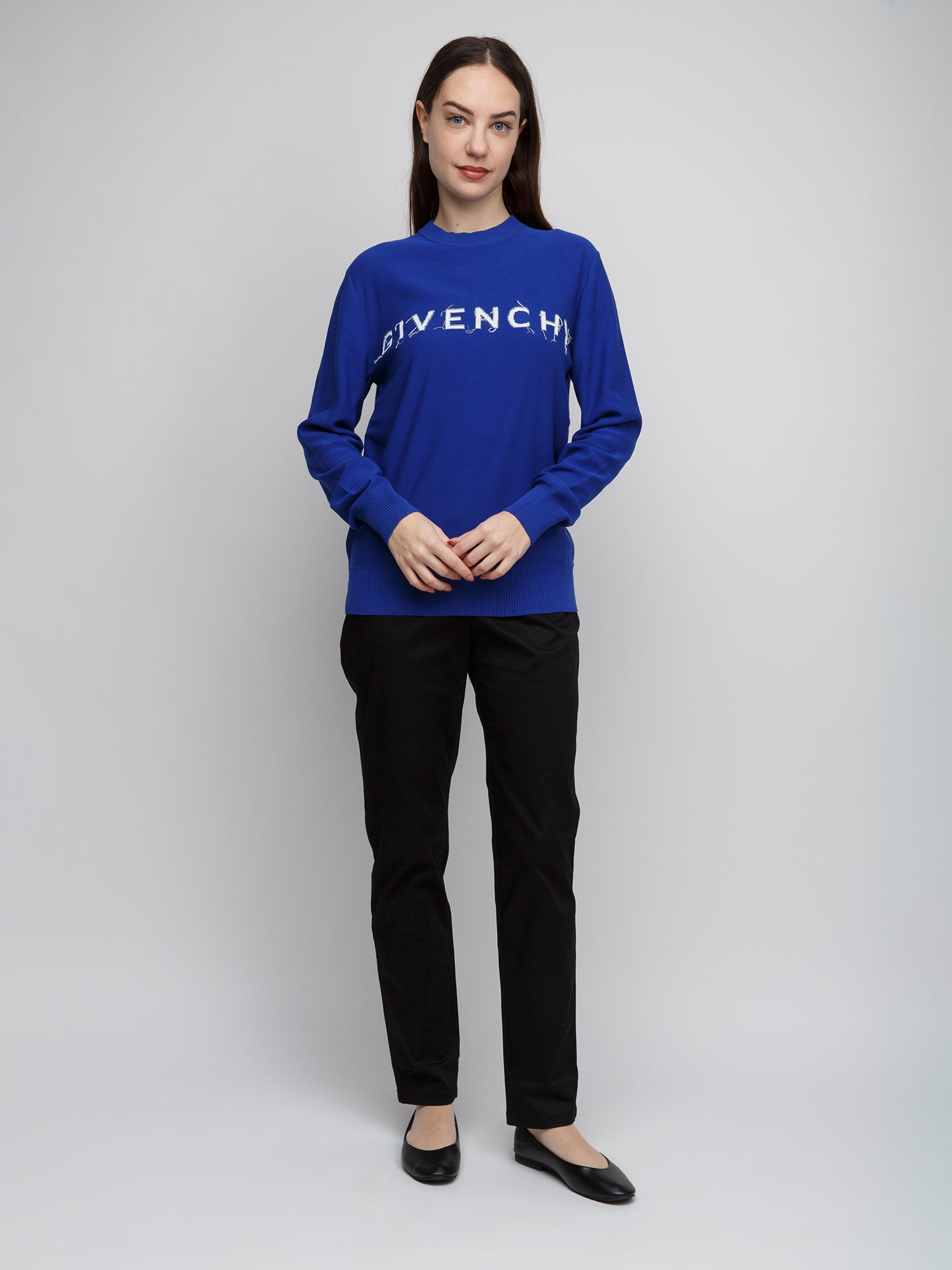 Givenchy Blauer Baumwoll-Sweatshirt