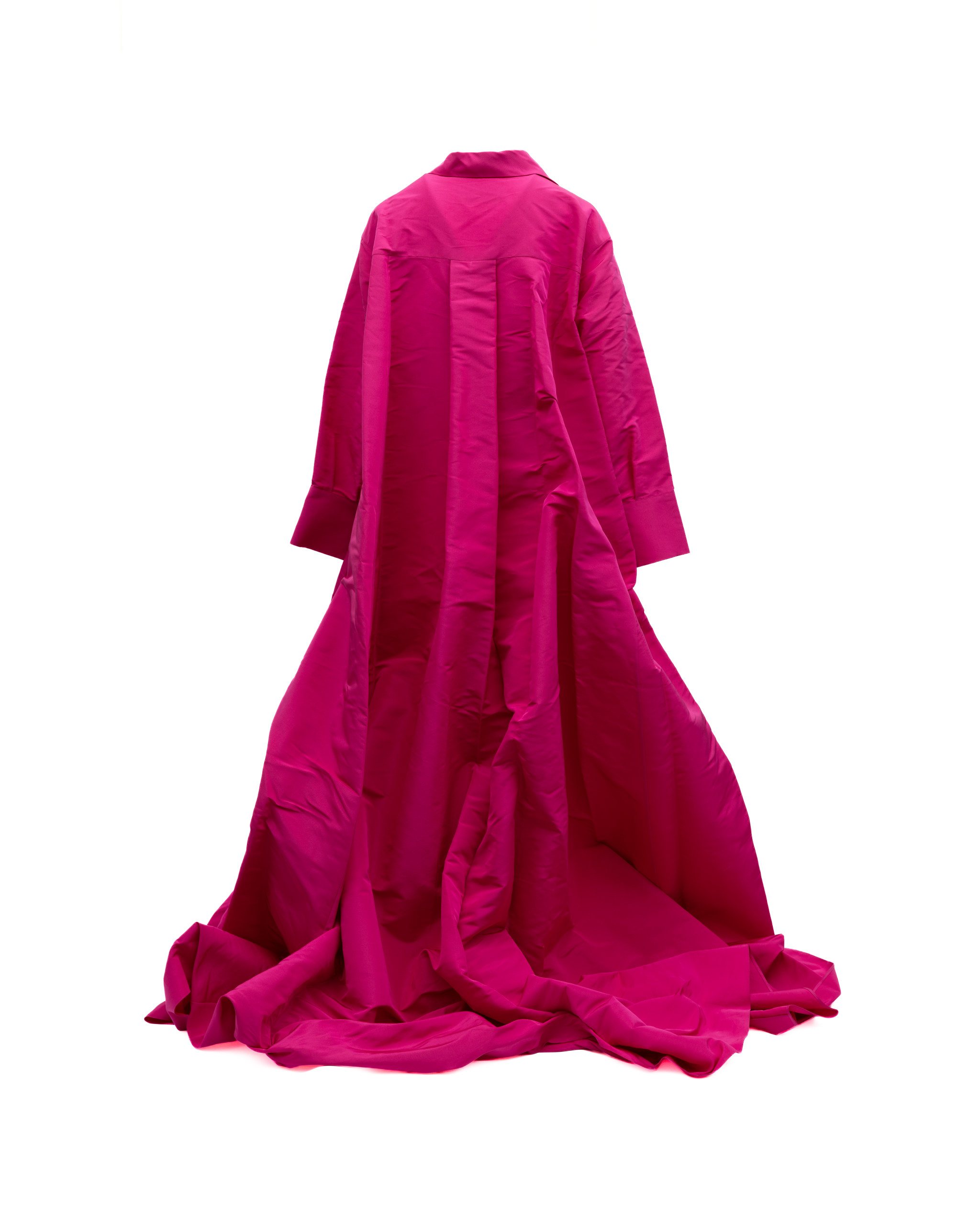 Valentino Garavani Maxi-Kleid in Oversized-Passform, Pink