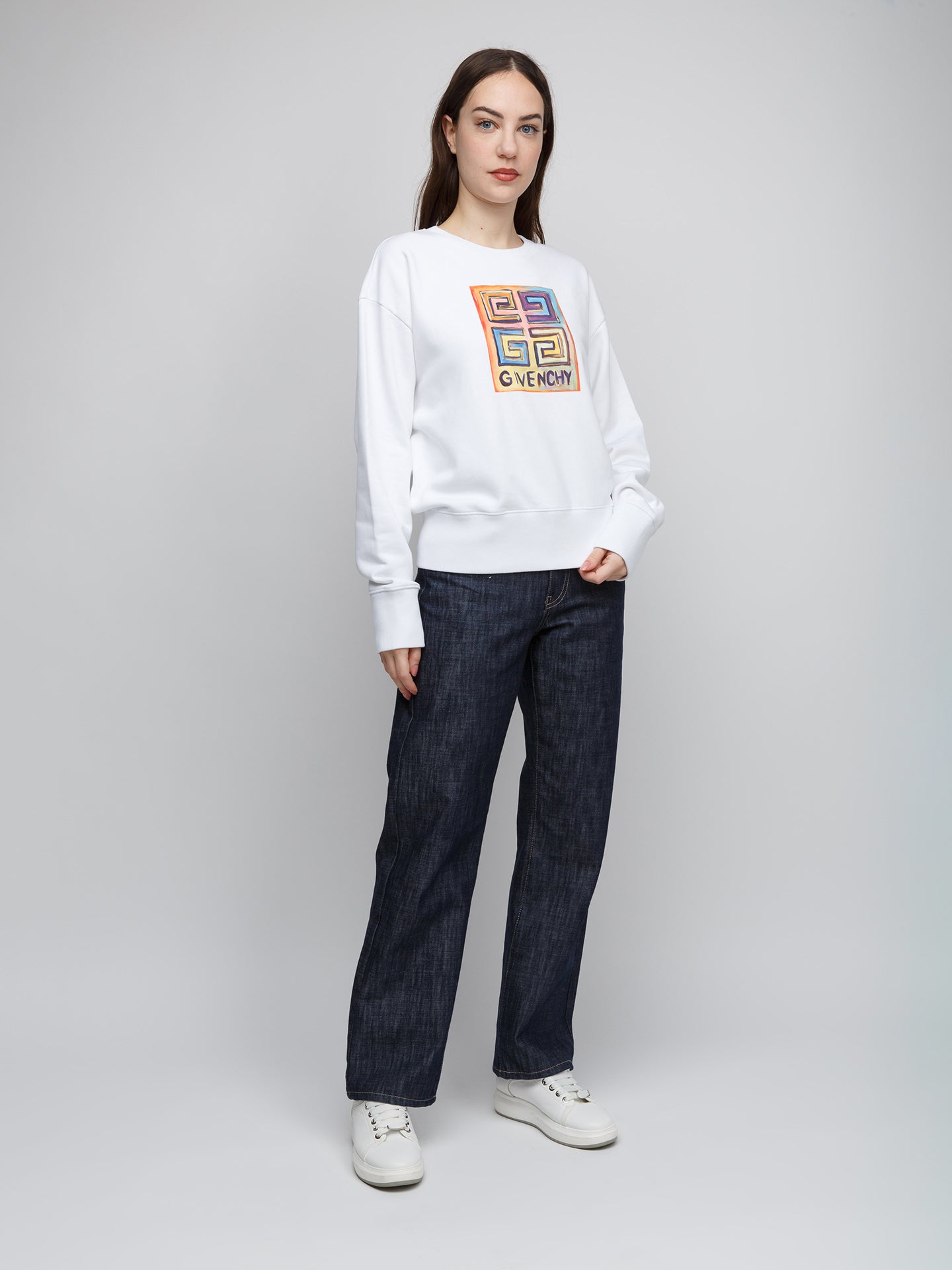 Givenchy Weißes Baumwoll-Sweatshirt
