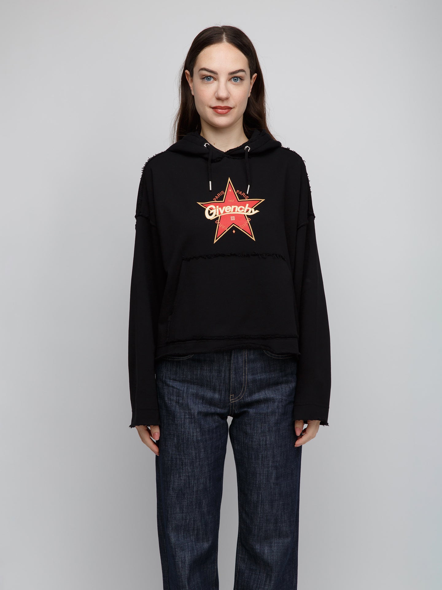 Givenchy Schwarzer Baumwoll-Hoodie