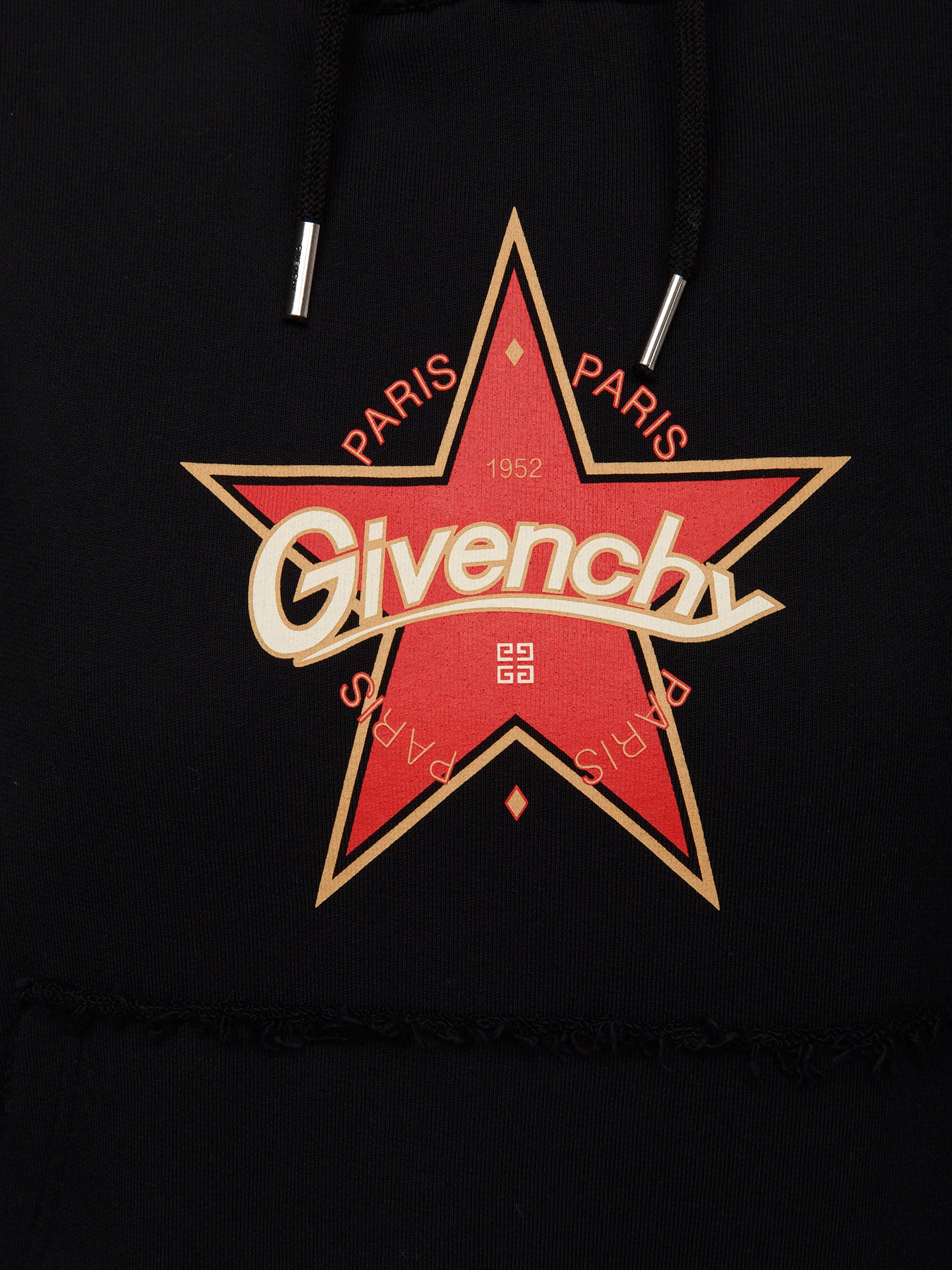 Givenchy Schwarzer Baumwoll-Hoodie
