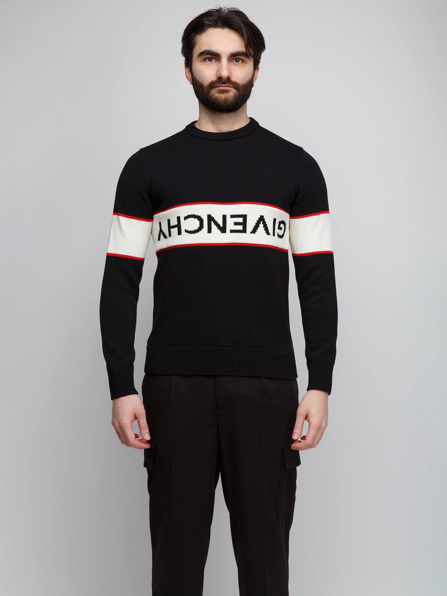 Givenchy Schwarzer Baumwoll-Sweatshirt