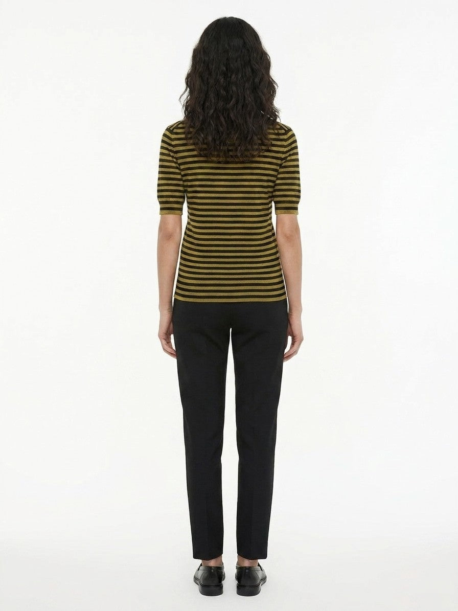 Dolce & Gabbana Mehrfarbiges Kaschmir-T-Shirt