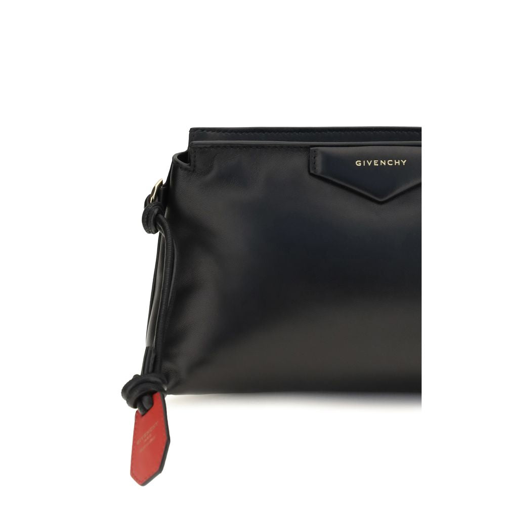 Givenchy Schwarzes Lamm Ovis Aries Portemonnaie