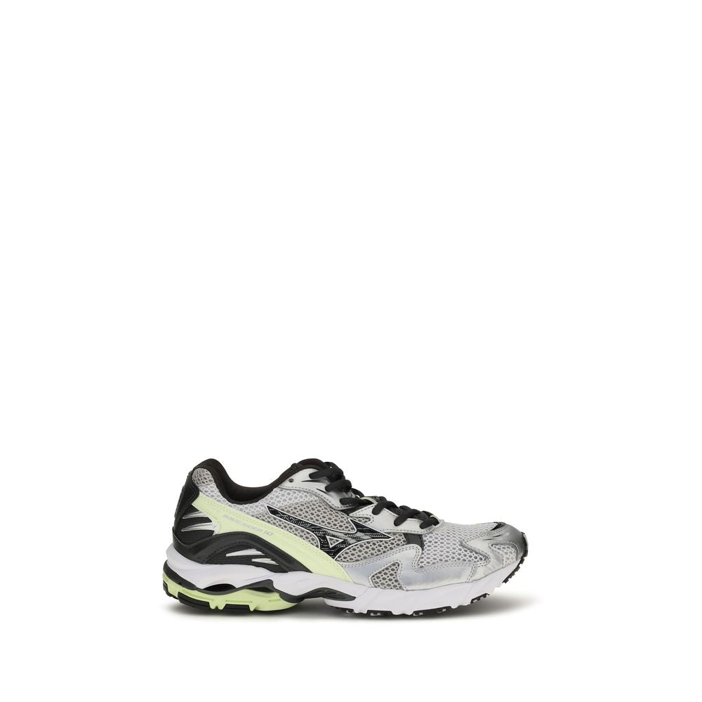 MIZUNO Graue Stoff-Sneaker mit niedrigem Schaft