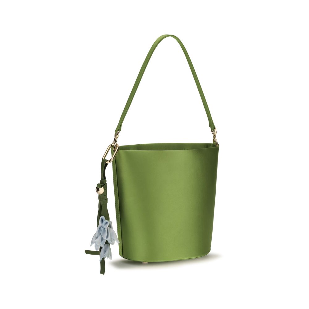Self-Portrait Zweifarbige Polyester-Bucket Bag