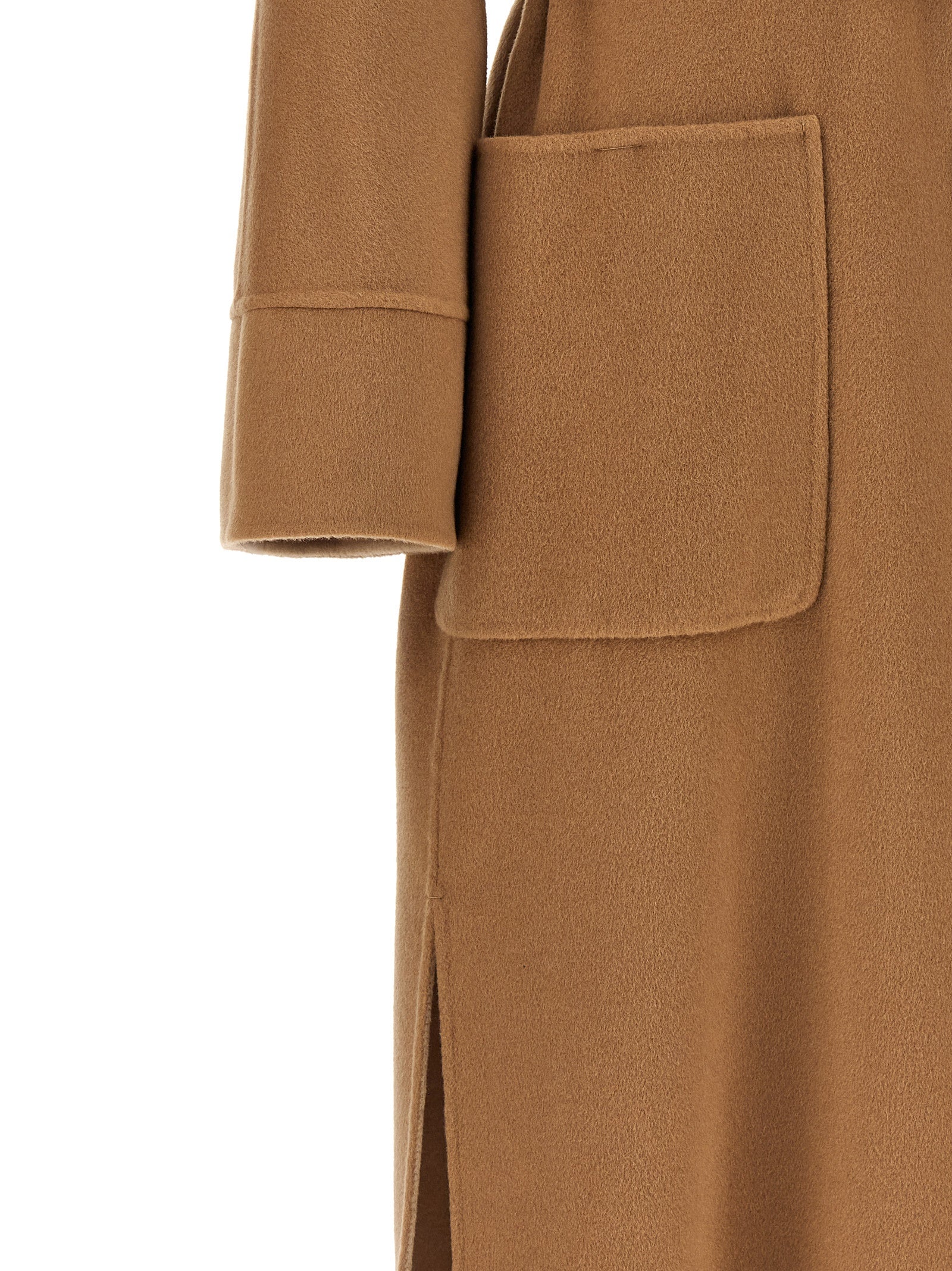 Max Mara Beiger Wollmantel