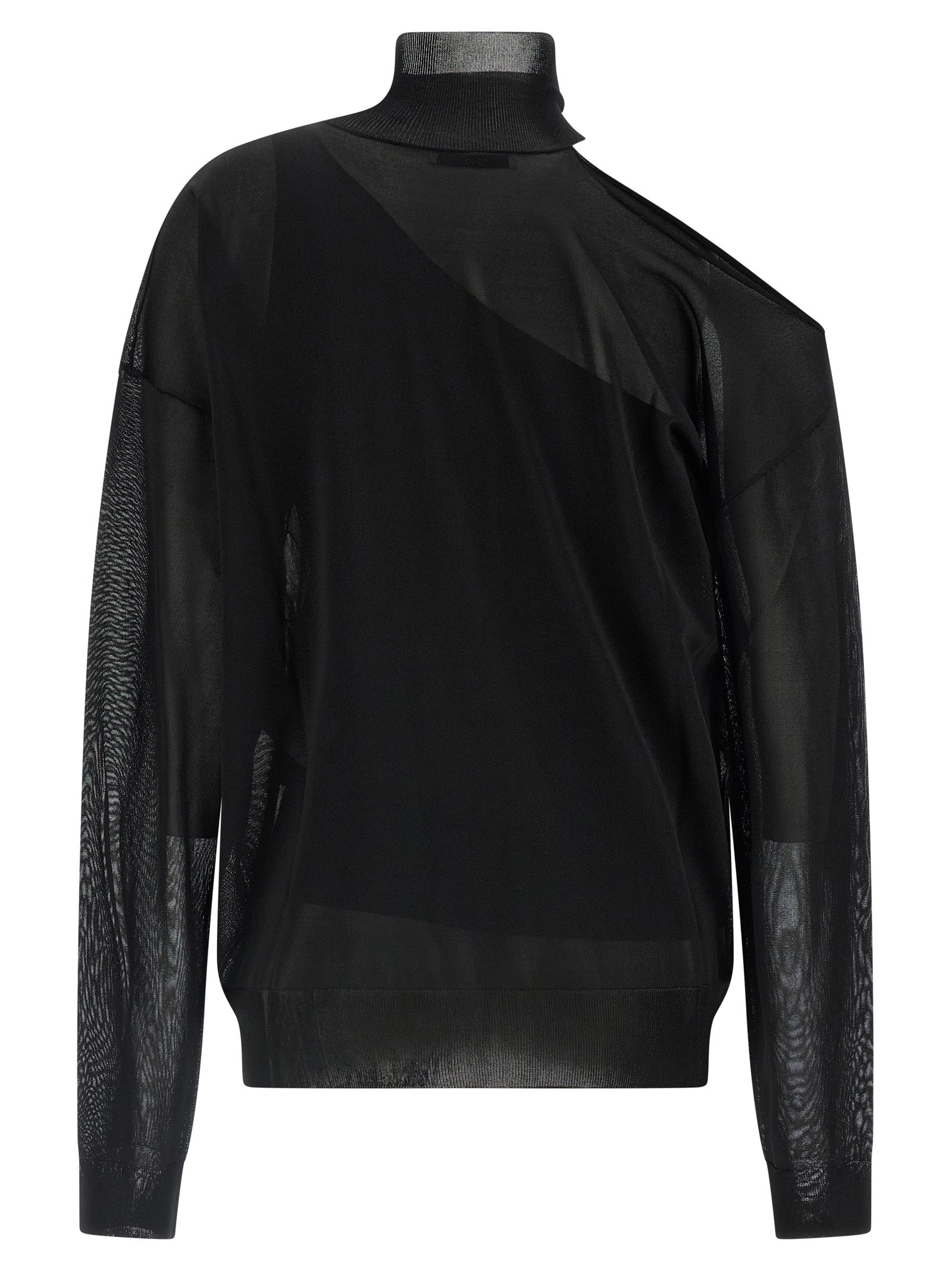 Fendi Schwarzer Cardigan aus Viskose