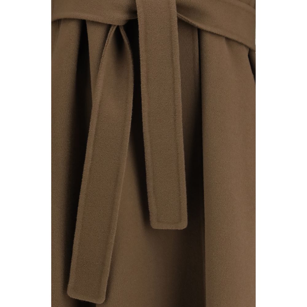 'S Max Mara Brauner Wollmantel Oves Aries