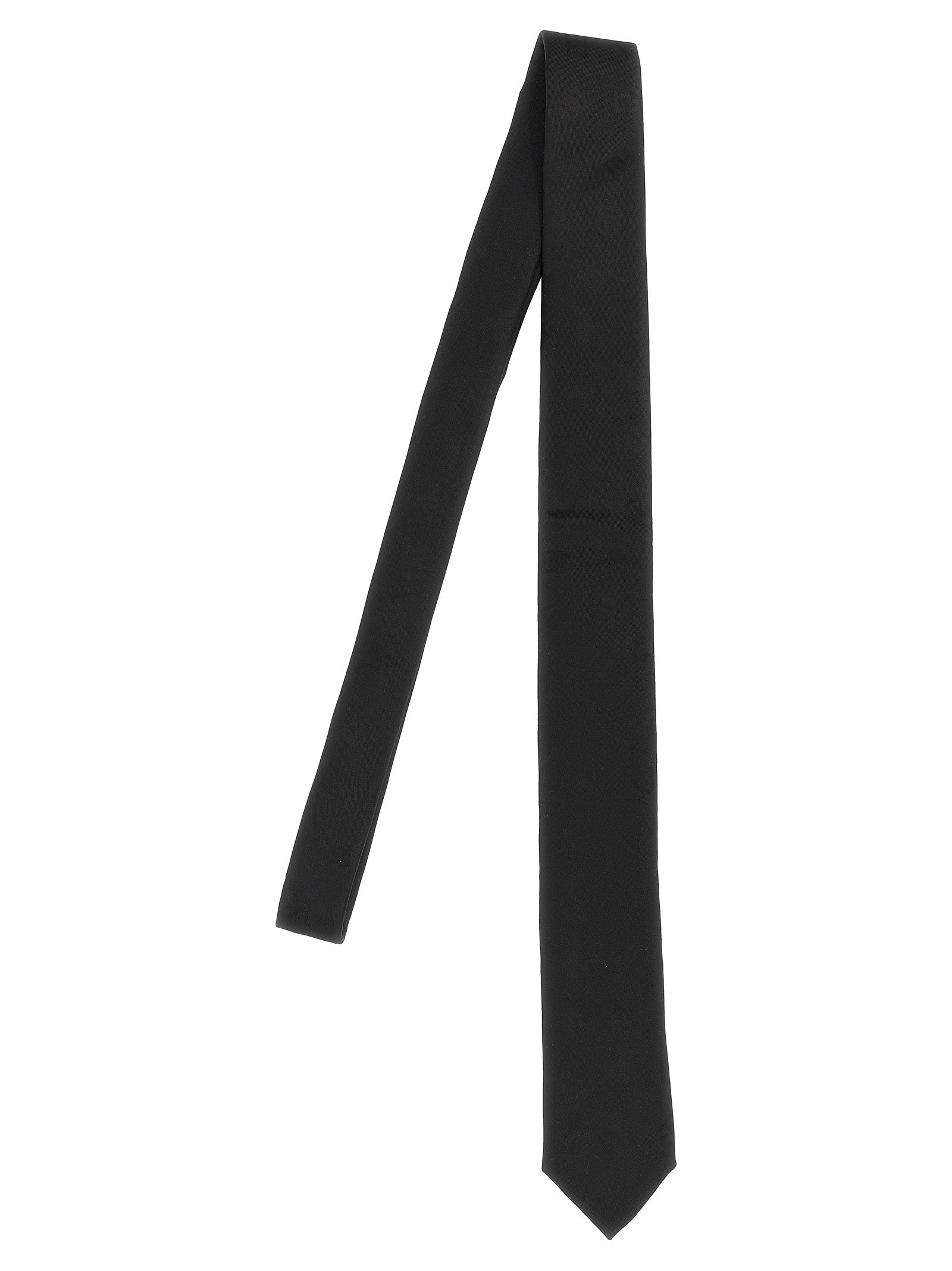 Dolce & Gabbana Schwarze Seidenkrawatte