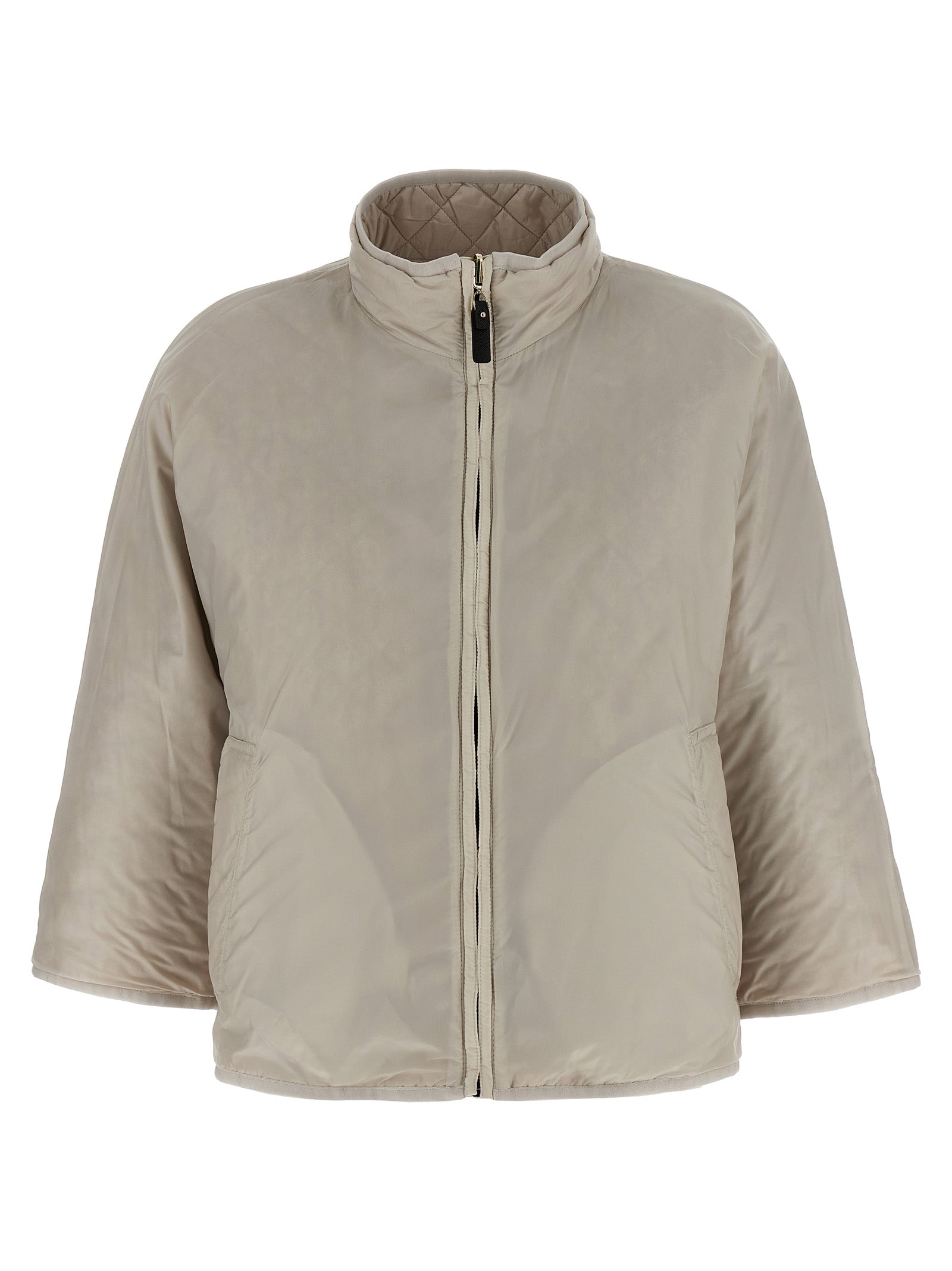 Max Mara Grauer Wollmantel