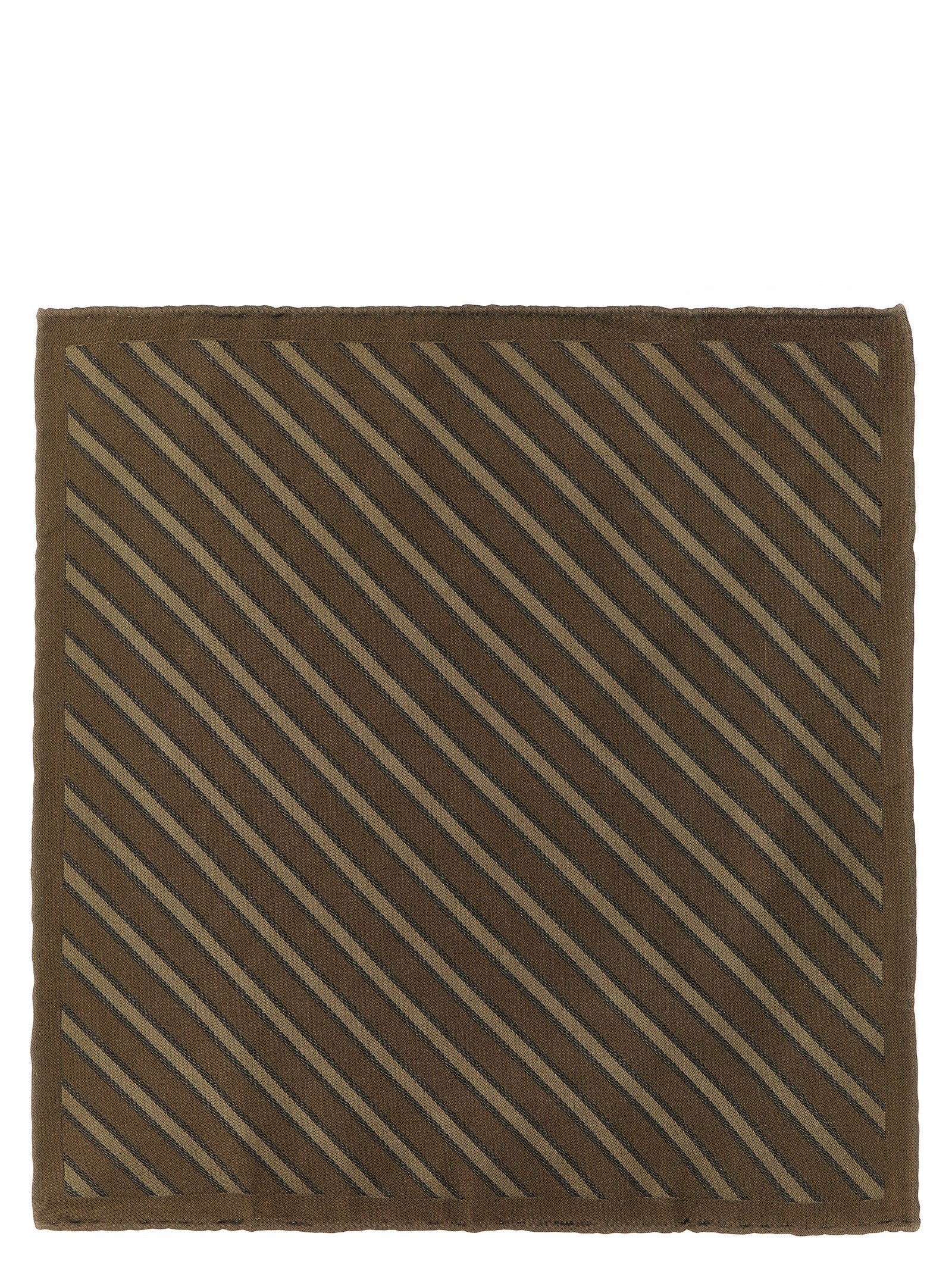 Brunello Cucinelli Brauner Seidenschal