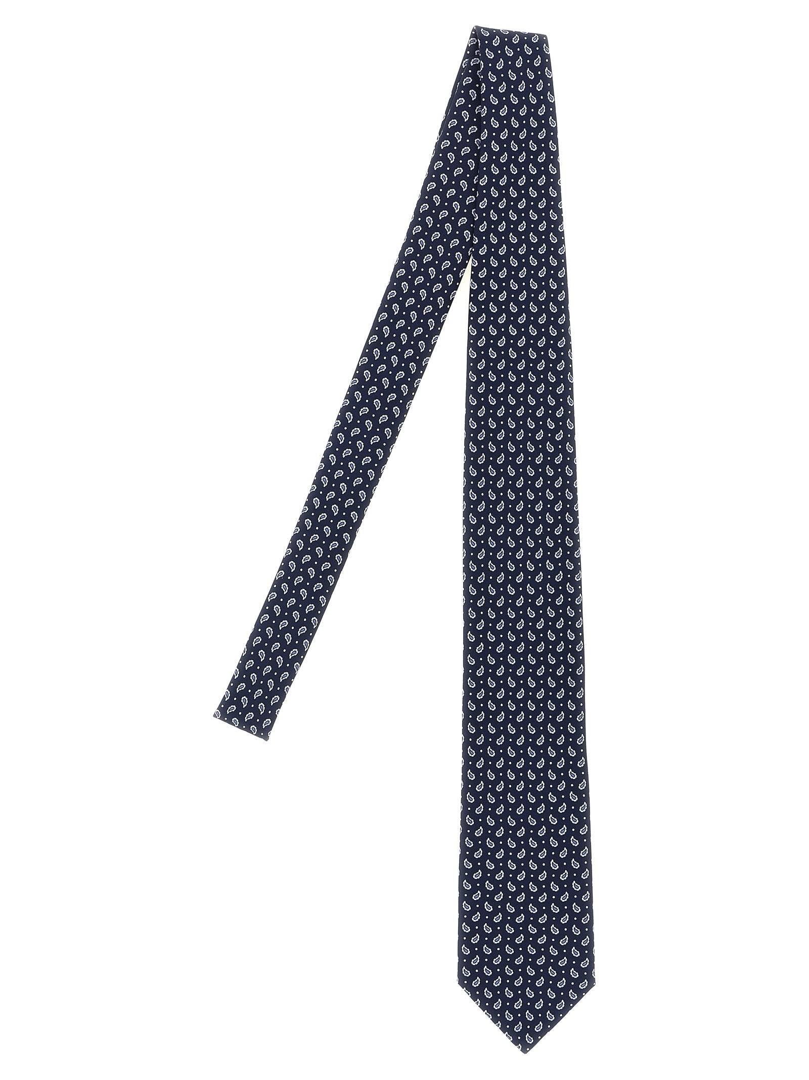 Brioni Blaue Seidenkrawatte