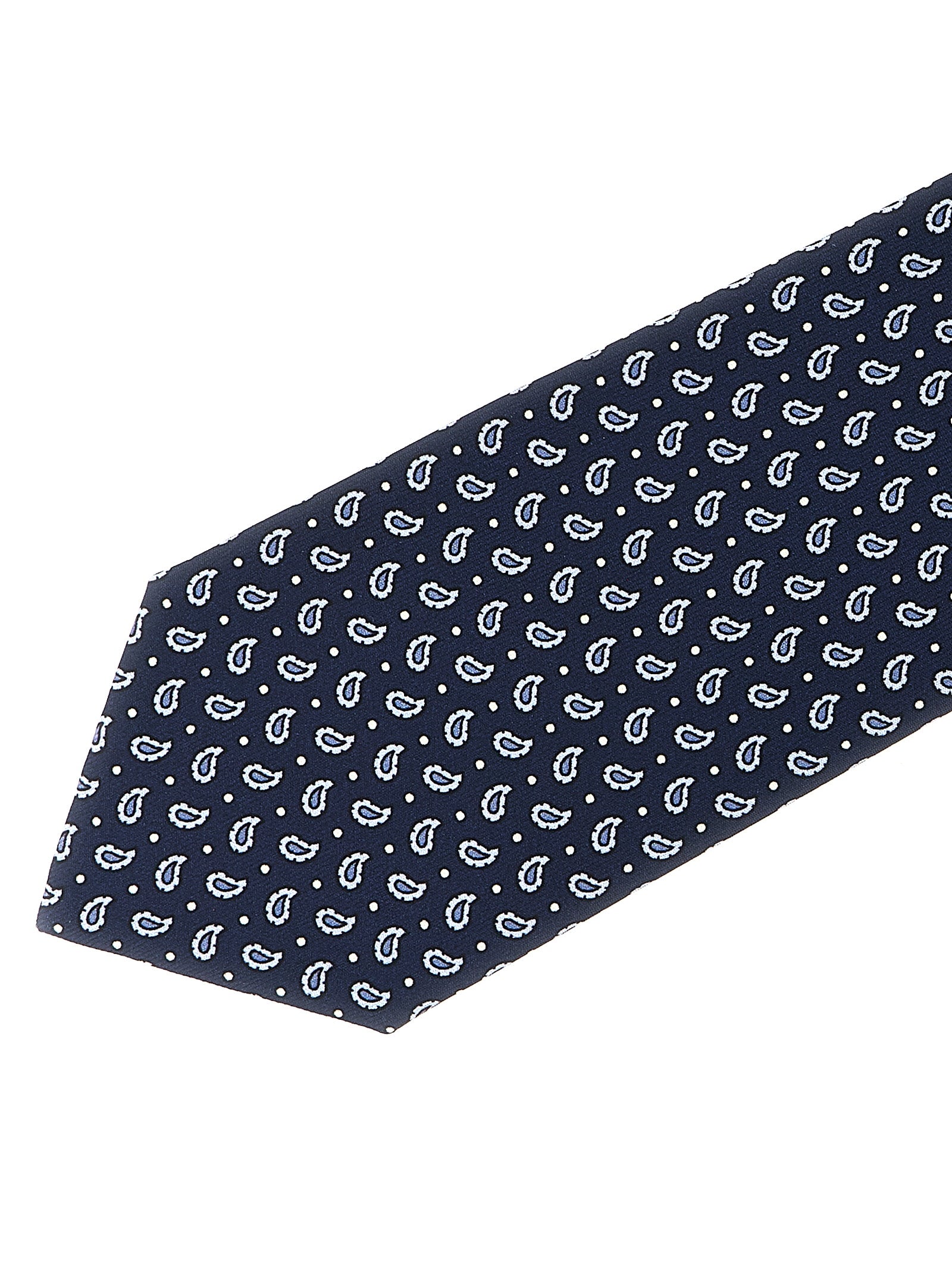 Brioni Blaue Seidenkrawatte