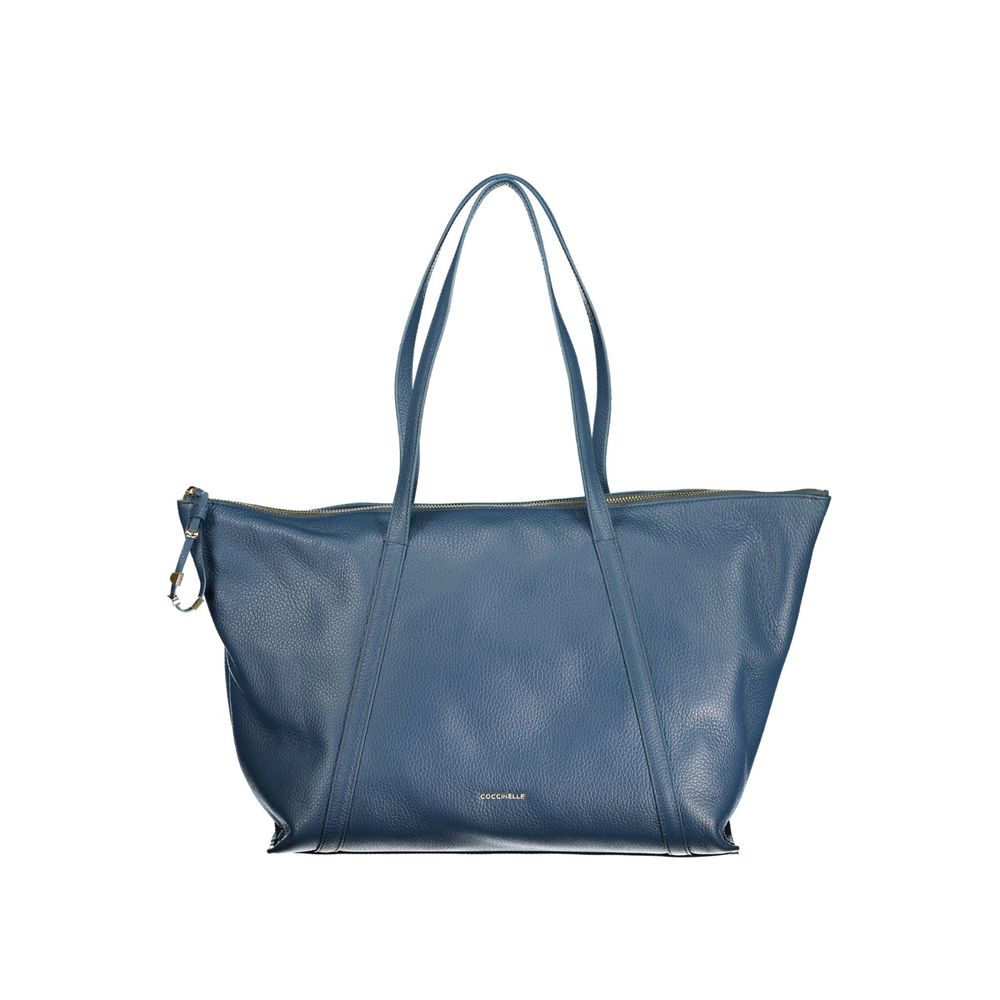 Coccinelle Damenhandtasche aus blauem Leder
