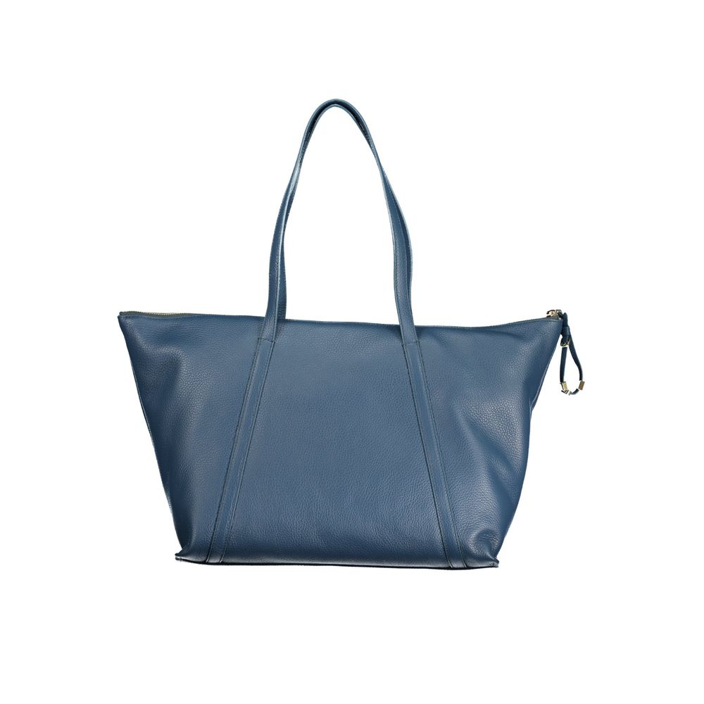 Coccinelle Damenhandtasche aus blauem Leder