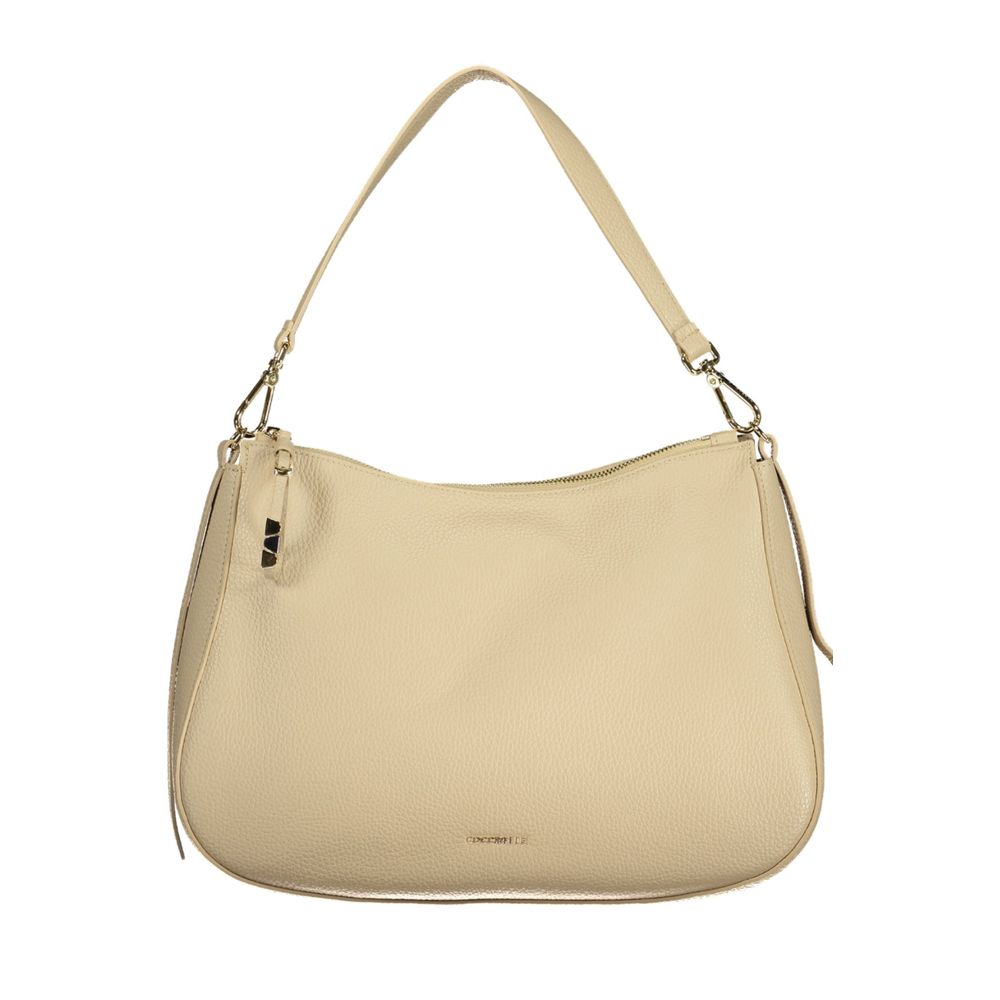 Coccinelle Beige Leder Damentasche