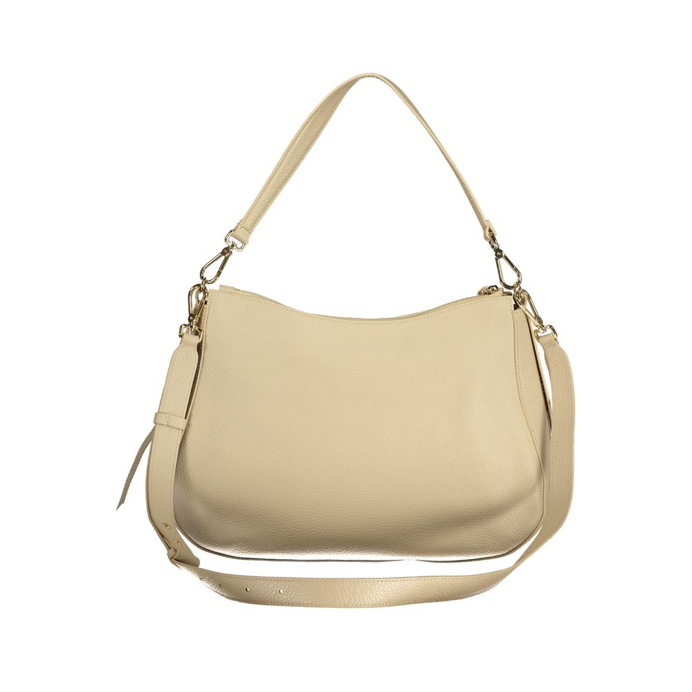 Coccinelle Beige Leder Damentasche