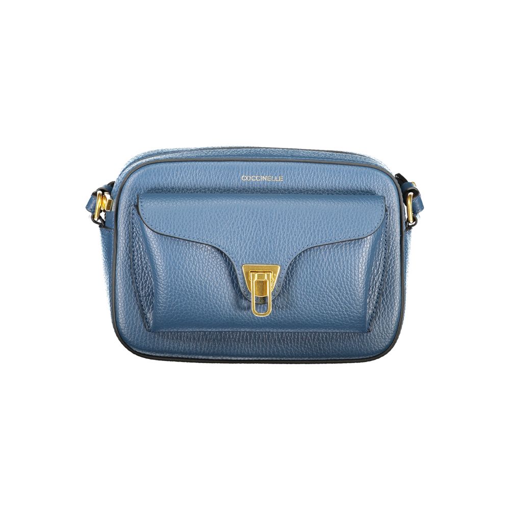 Coccinelle Blaue Leder Damentasche