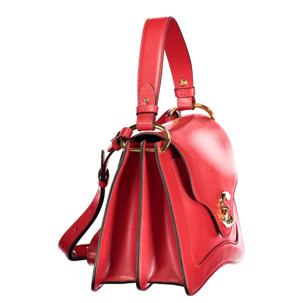 Coccinelle Rote Leder Damentasche