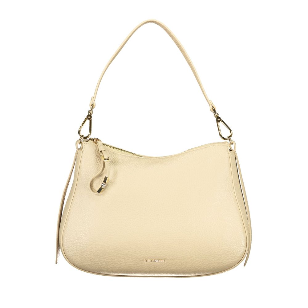 Coccinelle Beige Leder Damentasche