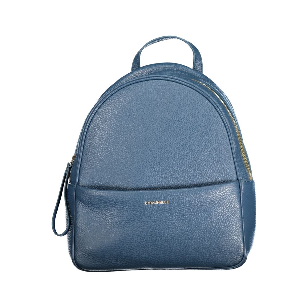 Coccinelle Blauer Lederrucksack für Damen