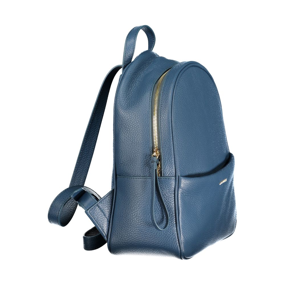 Coccinelle Blauer Lederrucksack für Damen